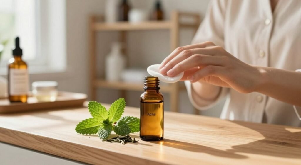 tratamento acne melaleuca